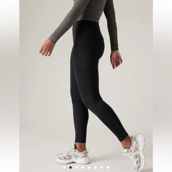 Athleta Delancey Moto  Tight Leggings XXS - Picture 1 of 11